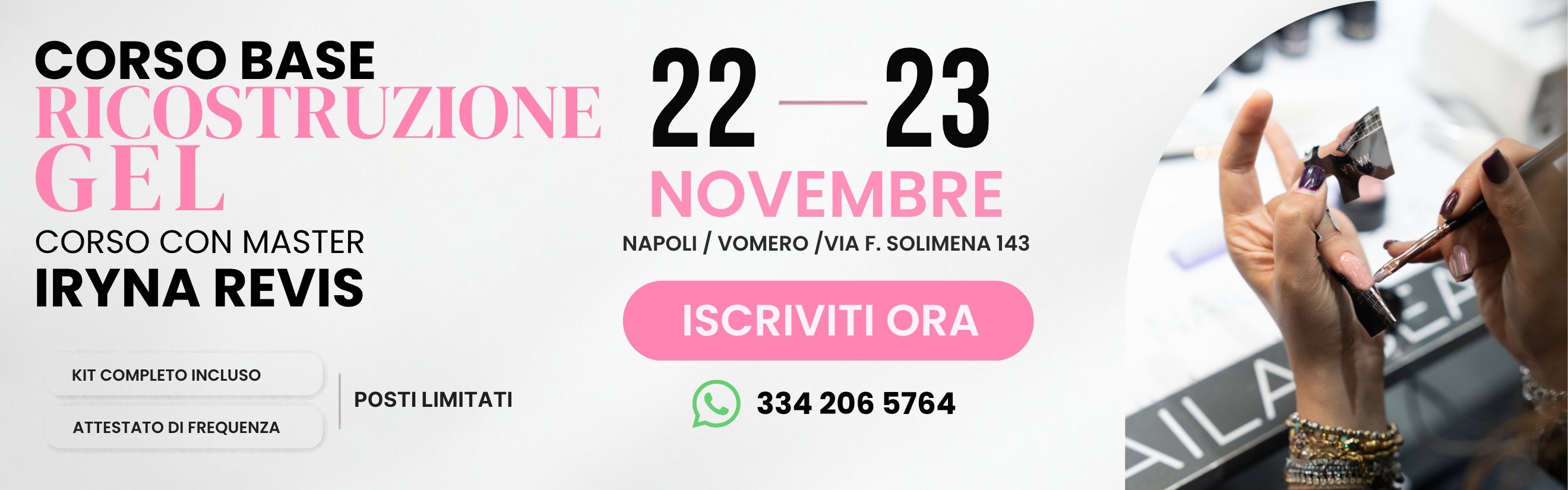 Corso Ricostruzione gel