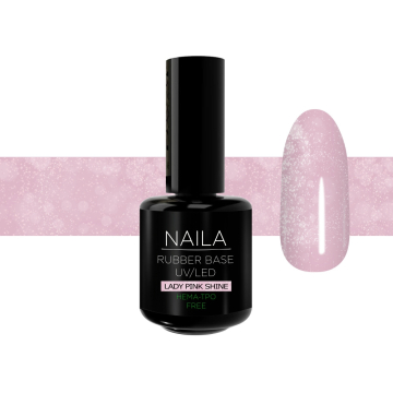 Naila - Base Rubber Lady Pink Shine 8