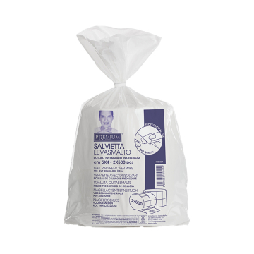 Pads Leva Smalto in Cellulosa – 2 rotoli da 500pz