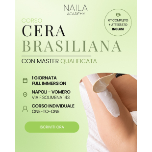 Naila Academy - Corso Cera Brasiliana
