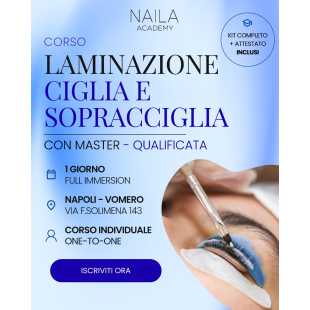 Naila Academy - Corso Laminazione Ciglia e Sopracciglia