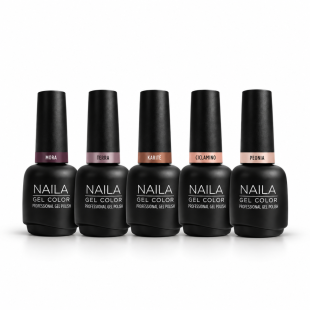 Kit Gel Color Nude Selection 15ml