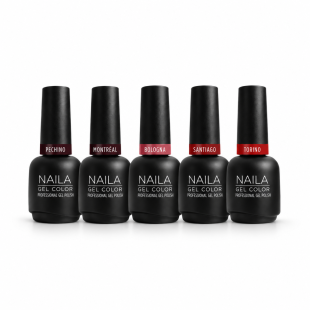 Kit City Colors Red Selection 15ml