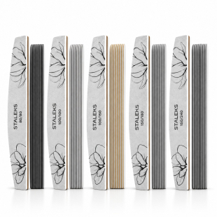 STALEKS – Lima Minerale a Mezzaluna EXPERT 40 – Confezione 25 pz