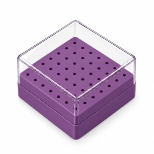 Porta Punte Fresa 100 Fori - Rosa