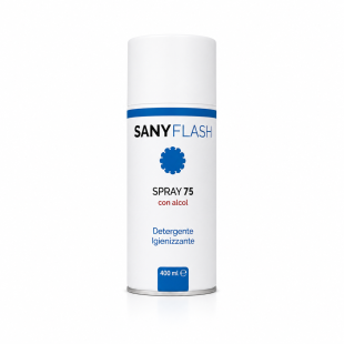 Sany Flash Spray 75% Alcool – Detergente Igienizzante – 