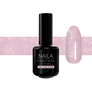 Naila - Base Rubber Lady Pink Shine 8