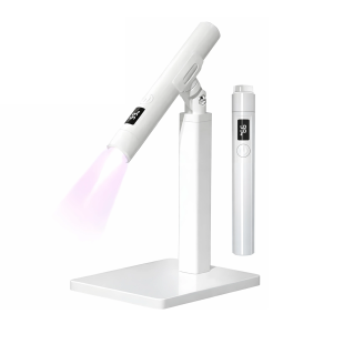 Lampada UV Portatile per Unghie 3-in-1 con Supporto e Display LCD