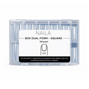 Naila – Box Dual Form Square (120 pz)